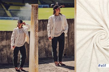 Elif Knit Light Grey Melange FM